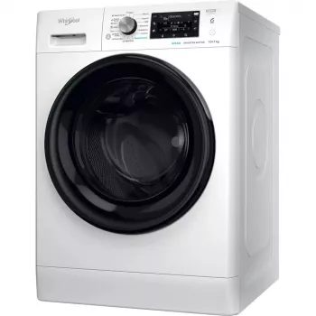 Whirlpool FFWDD1076258B pralko-suszarka Wolnostojący Ładowanie od przodu Biały