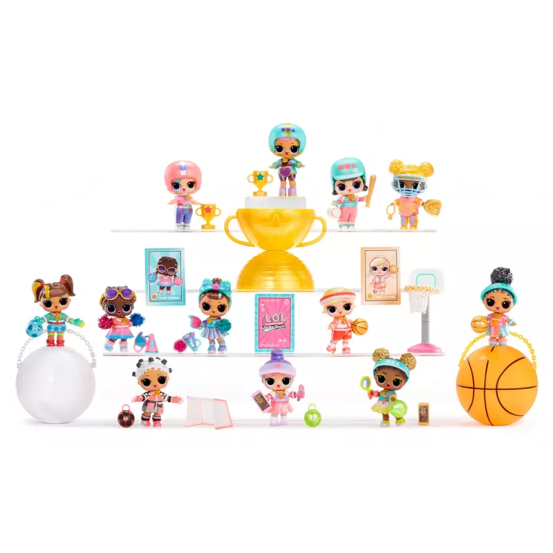 L.O.L. Surprise All Star Sports Vault Tot Asst w PDQ
