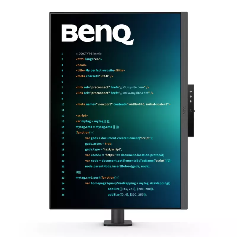 Monitor BenQ RD280UA 28,2 cala 4K Ultra HD IPS 3840 x 2560, 3:2, HDR10, 350 cd/m², USB‑C PD 90W, 5 ms