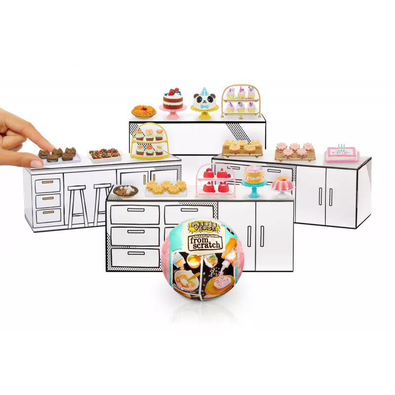 Miniverse Make It Mini From Scratch w serii PDQ 1, 8 lat, Wielokolorowy, Plastik
