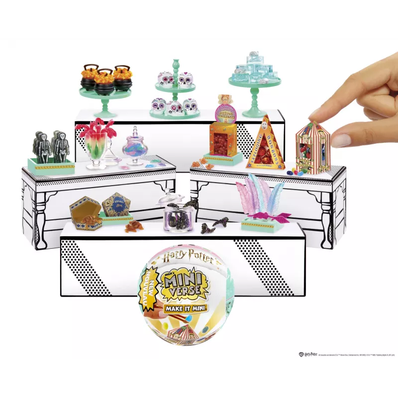 Miniverse Make It Mini Harry Potter Honeydukes w PDQ, 8 lat, Wielokolorowy, Plastik