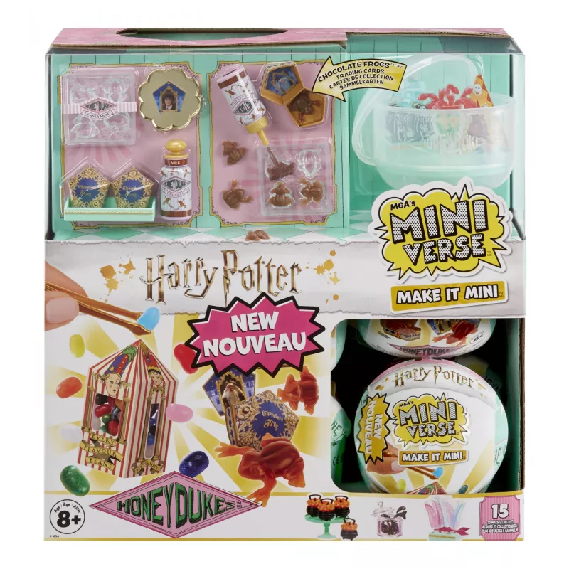 Miniverse Make It Mini Harry Potter Honeydukes w PDQ, 8 lat, Wielokolorowy, Plastik