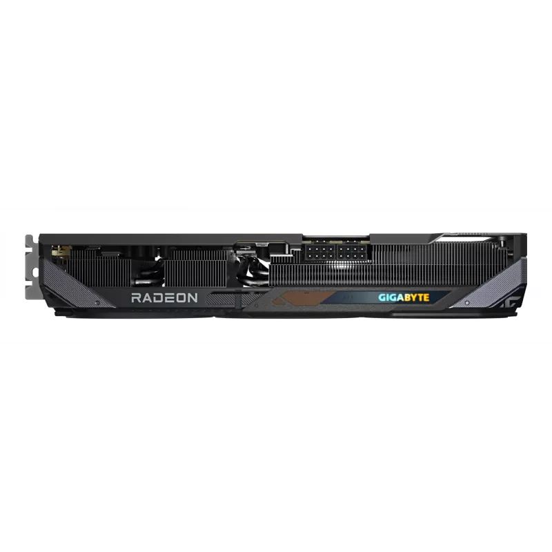 Karta graficzna GIGABYTE Radeon RX 9070 — 16 GB GDDR6, PCIe 5.0, 256-bit, taktowanie boost 2700 MHz, 2×HDMI 2.1b, 2×DP 2.1a, 3 wentylatory