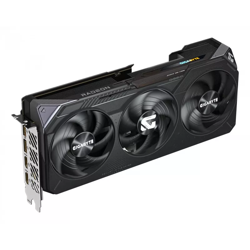 Karta graficzna GIGABYTE Radeon RX 9070 XT GAMING OC 16G – 16 GB GDDR6, 256-bit, PCI-E 5.0, taktowanie rdzenia 3060 MHz, 2 x DisplayPort, 2 x HDMI, GV-R9070XTGAMING OC-16GD