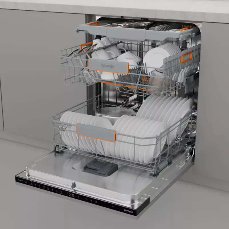 Zmywarka do zabudowy Gorenje GV673C65 14 kompletów stal nierdzewna