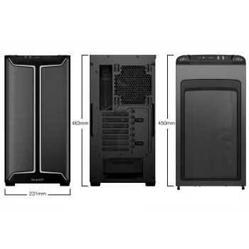 Obudowa PC be quiet! Pure Base 501 DX Czarny Midi Tower
