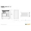 Obudowa PC be quiet! Pure Base 501 LX biały Midi Tower