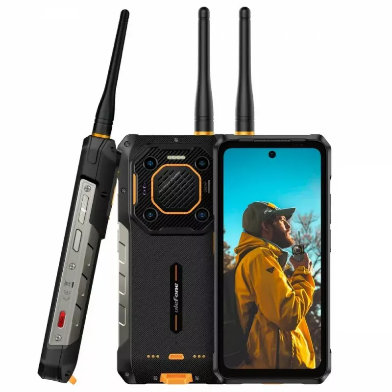 Smartfon UleFone Armor 26 Ultra 6.1 cala 12 GB RAM 512 GB pamięci Czarny