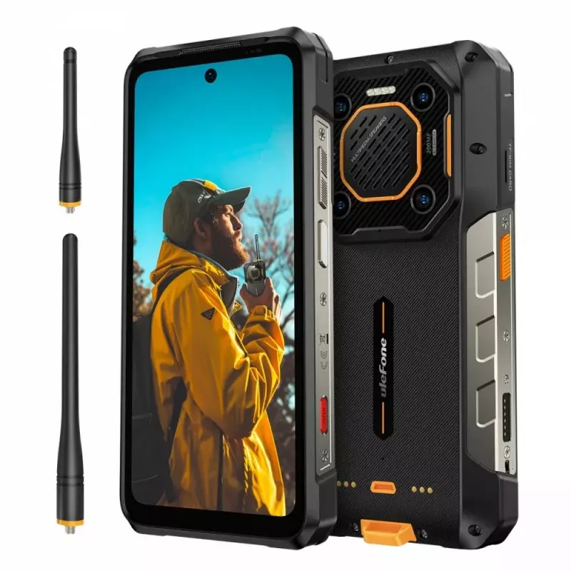 Smartfon UleFone Armor 26 Ultra 6.1 cala 12 GB RAM 512 GB pamięci Czarny