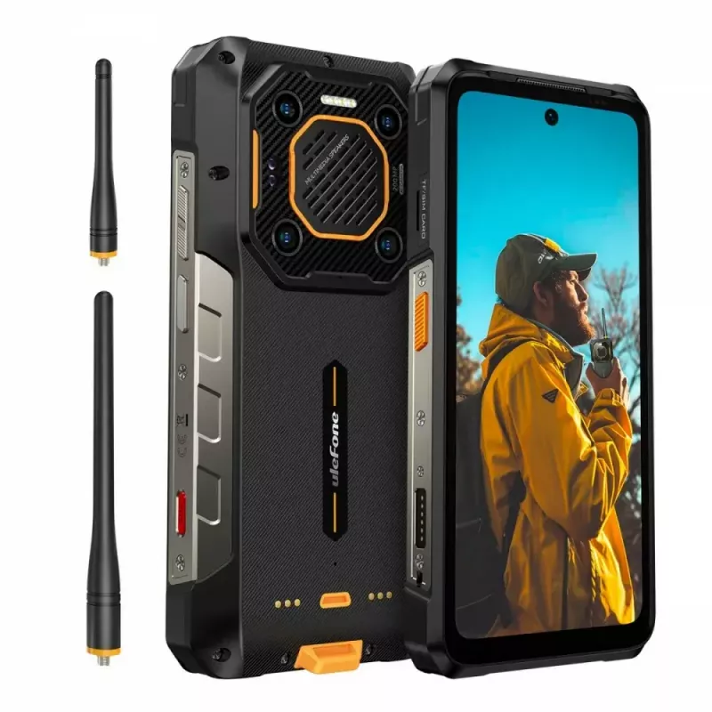 Smartfon UleFone Armor 26 Ultra 6.1 cala 12 GB RAM 512 GB pamięci Czarny