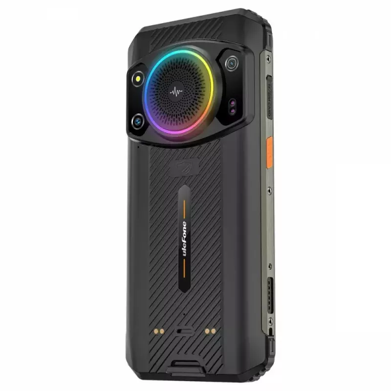 Smartfon UleFone Armor 21 — wyświetlacz 6,58 cala, 8 GB RAM, 256 GB pamięci, czarny