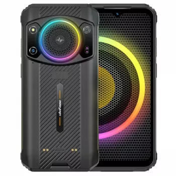 Smartfon UleFone Armor 21 — wyświetlacz 6,58 cala, 8 GB RAM, 256 GB pamięci, czarny