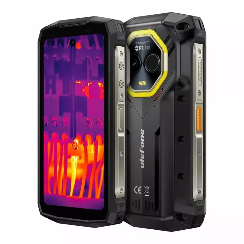 Smartfon UleFone Armor Mini 20T Pro 5G, wyświetlacz 4,7 cala, 8 GB RAM, 256 GB pamięci, czarny