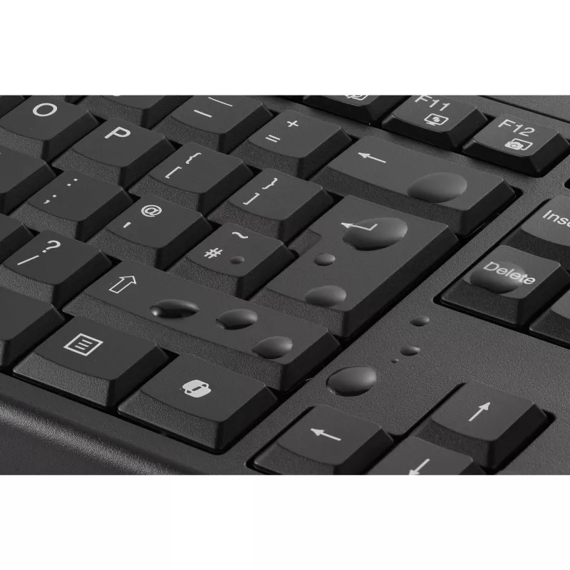 Zestaw klawiatury i myszy bezprzewodowej Kensington K75560WW pełnowymiarowy QWERTY