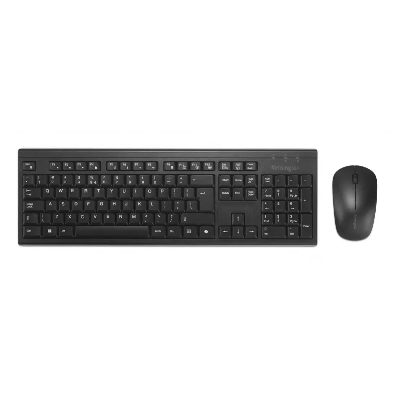 Zestaw klawiatury i myszy bezprzewodowej Kensington K75560WW pełnowymiarowy QWERTY