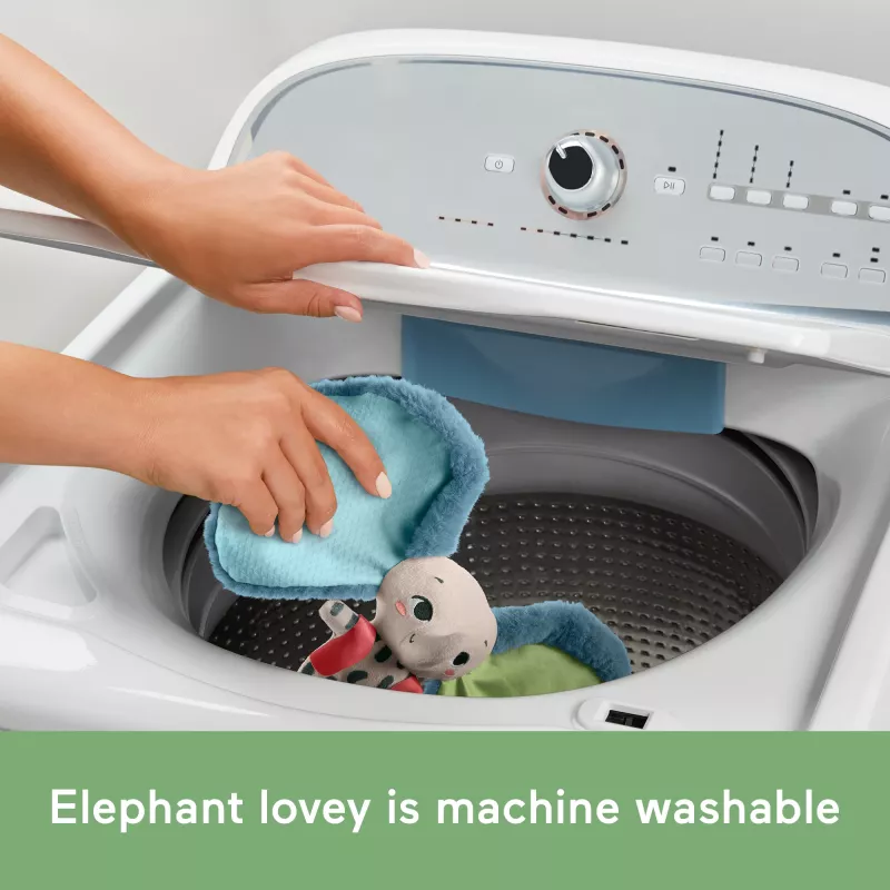 Maskotka MATTEL Fisher-Price Planet Friends Giant Ear Elephant HKD63, pluszowy towarzysz słoń