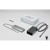 i-tec Metal USB-C Nano 3x Display Dock, 2x HDMI 1x USB-C video z Power Delivery 140W + ładowarka uniwersalna 140 W