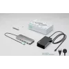 i-tec Metal USB-C Nano 3x Display Dock, 2x HDMI 1x USB-C video z Power Delivery 140W + ładowarka uniwersalna 140 W