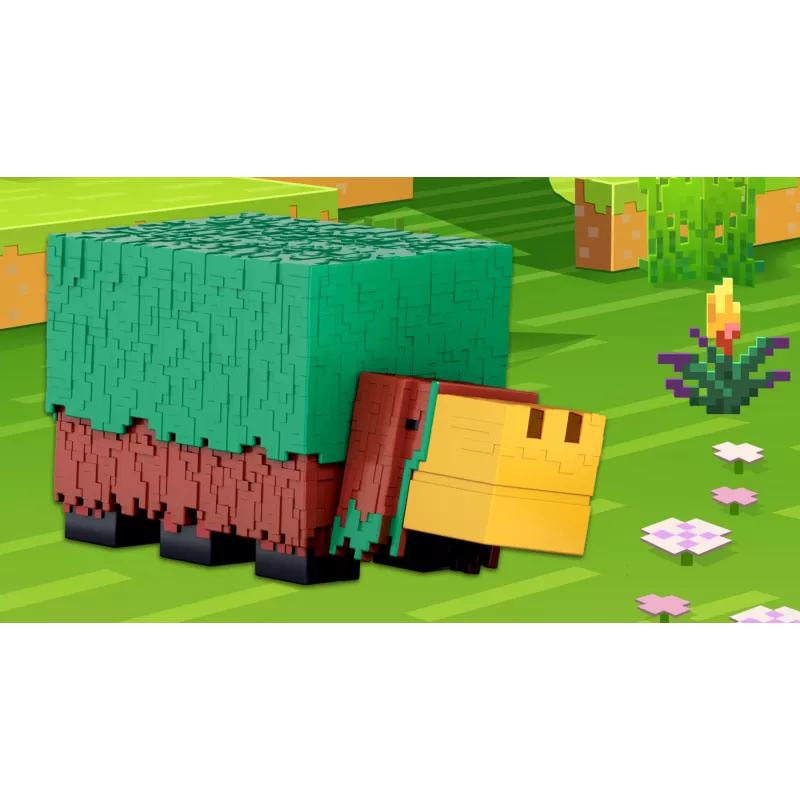 Minecraft Sniffer Action Figure z dźwiękami z gry, figurka kolekcjonerska w skali 3,25 cala