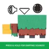 Minecraft Sniffer Action Figure z dźwiękami z gry, figurka kolekcjonerska w skali 3,25 cala