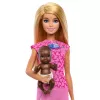 Barbie Baby Doctor Lalka z Blond Włosami, Modowa Lalka, 1 Niemowlę, Meble i Akcesoria
