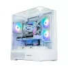 Obudowa PC Zalman P40 Prism biały Midi Tower