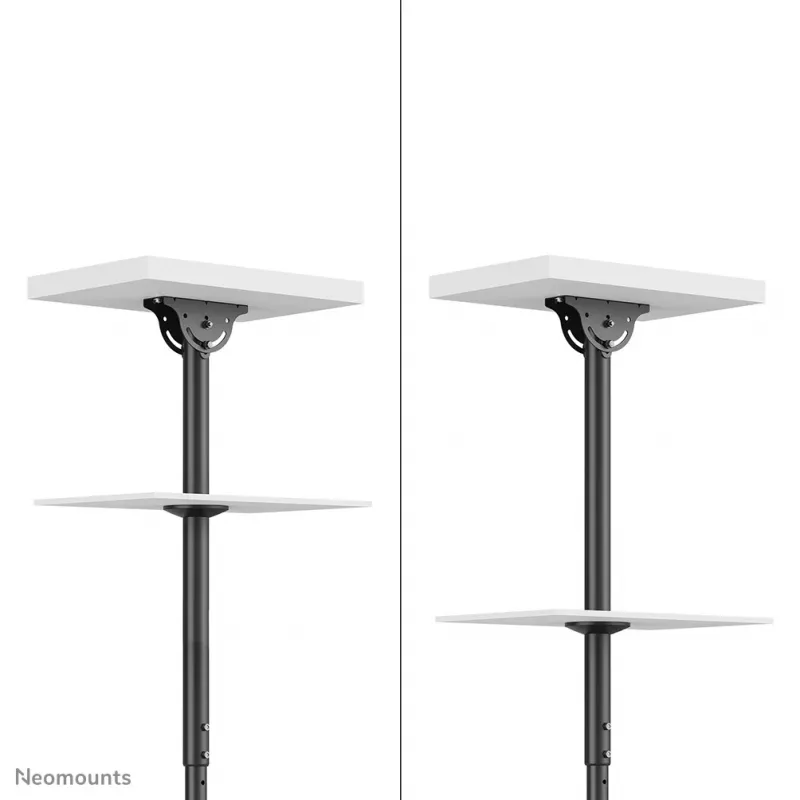 Neomounts CL35-440BL16L Uchwyt sufitowy do monitora/telewizora 37-70 cali - wys. 106-156 cm