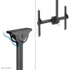 Neomounts CL35-440BL16L Uchwyt sufitowy do monitora/telewizora 37-70 cali - wys. 106-156 cm