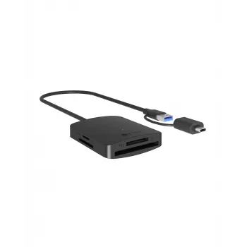 Czytnik kart ICY BOX IB-CR302-CU3 USB 3.2 Gen 1 (3.1 Gen 1) Type-A Czarny
