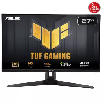 ASUS TUF Gaming VG27UQ1A monitor komputerowy 68,6 cm (27 cali) 3840 x 2160 pikseli 4K Ultra HD LCD czarny
