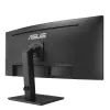 ASUS VA34VCPSR monitor komputerowy 86,4 cm (34 cale) 3440 x 1440 pikseli Wide Quad HD LCD Czarny