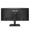 ASUS VA34VCPSR monitor komputerowy 86,4 cm (34 cale) 3440 x 1440 pikseli Wide Quad HD LCD Czarny