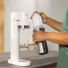 Soda maker BRITA Carbonator 1046730 biały — kompaktowy saturator nablatowy z 2 butelkami (231×126×443 mm)