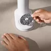 Soda maker BRITA Carbonator 1046730 biały — kompaktowy saturator nablatowy z 2 butelkami (231×126×443 mm)