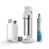 Soda maker BRITA Carbonator 1046730 biały — kompaktowy saturator nablatowy z 2 butelkami (231×126×443 mm)