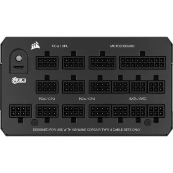 Zasilacz CORSAIR HX1200 1200 W ATX 24-pin w pełni modularny 80 PLUS Platinum czarny wentylator 14 cm