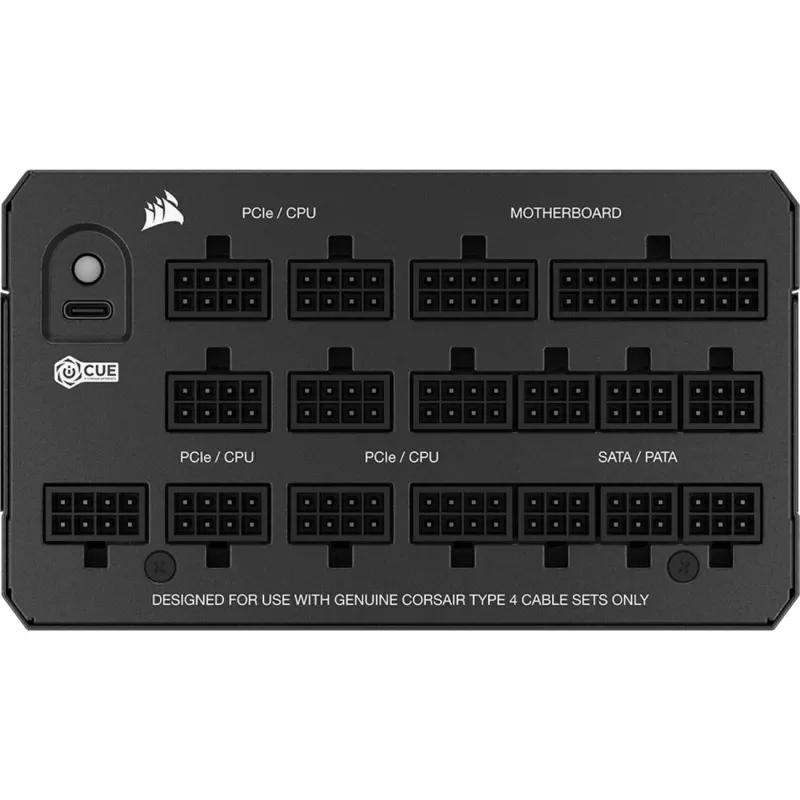 Zasilacz CORSAIR HX1200 1200 W ATX 24-pin w pełni modularny 80 PLUS Platinum czarny wentylator 14 cm