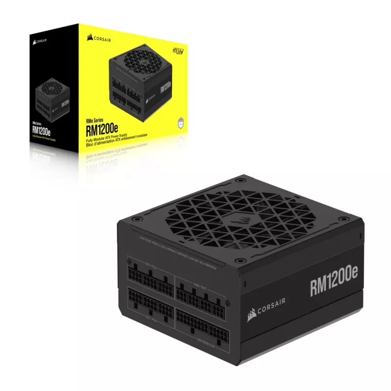 Zasilacz CORSAIR - Rme Series Rm1200e w pełni modułowy o niskim poziomie hałasu