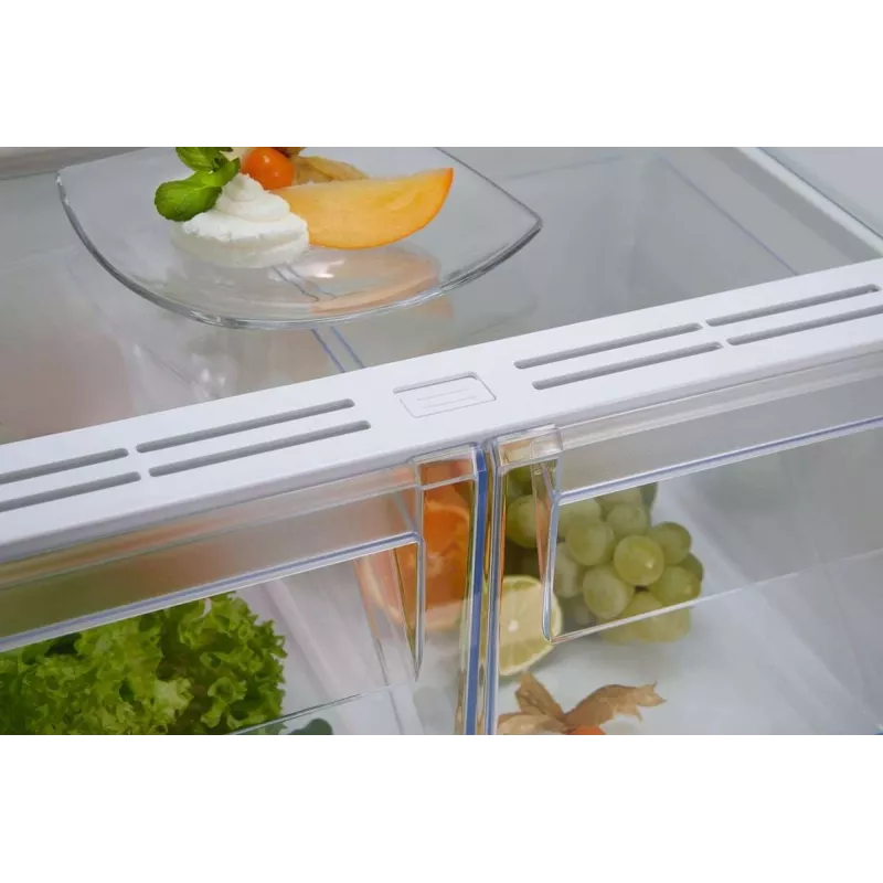 Lodówka do zabudowy Electrolux LNT6NE18S — 257 l, sterowanie dotykowe, zamrażalnik dolny, No Frost, biała