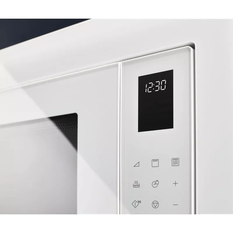 Kuchenka mikrofalowa solo Electrolux LMS2203EMX — 700 W, 20 L, stal nierdzewna/czarny, do zabudowy (56×35×38 cm)