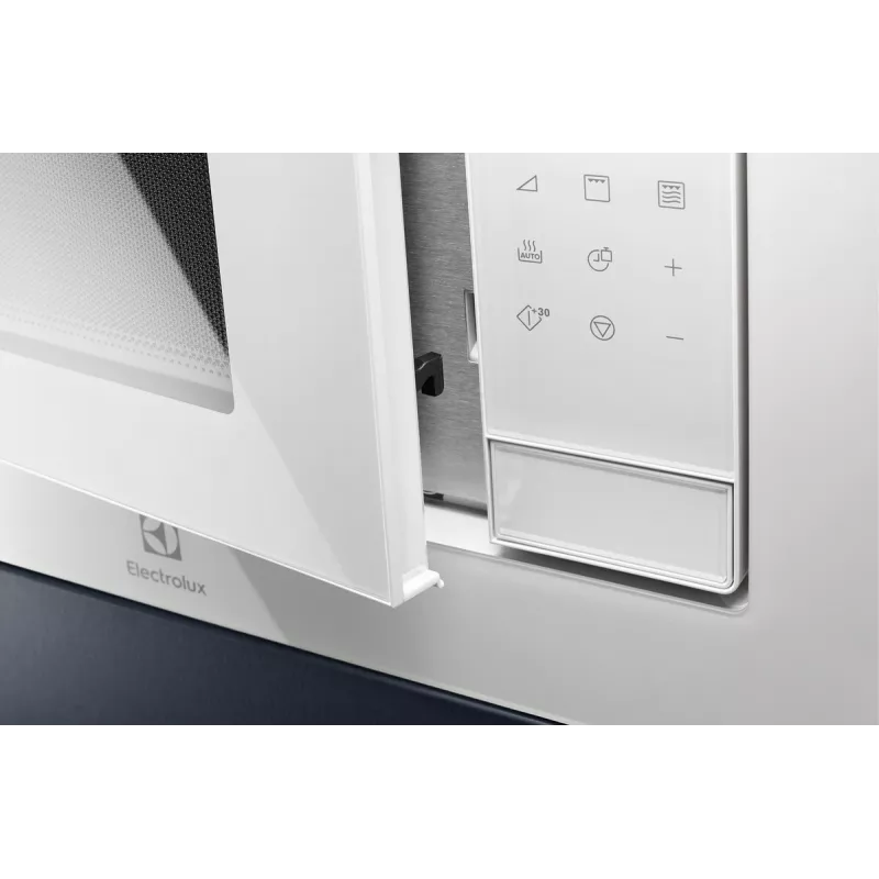 Kuchenka mikrofalowa solo Electrolux LMS2203EMX — 700 W, 20 L, stal nierdzewna/czarny, do zabudowy (56×35×38 cm)