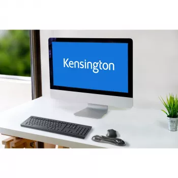 Podkładka pod nadgarstek Kensington cienki Duo Gel mysz/Trackball - szara, szara, żel, termoplastyczny poliuretan (TPU), Chiny, MIL-STD-810H Metoda 504.3 Zanieczyszczenie płynami, 192 mm, 72 mm