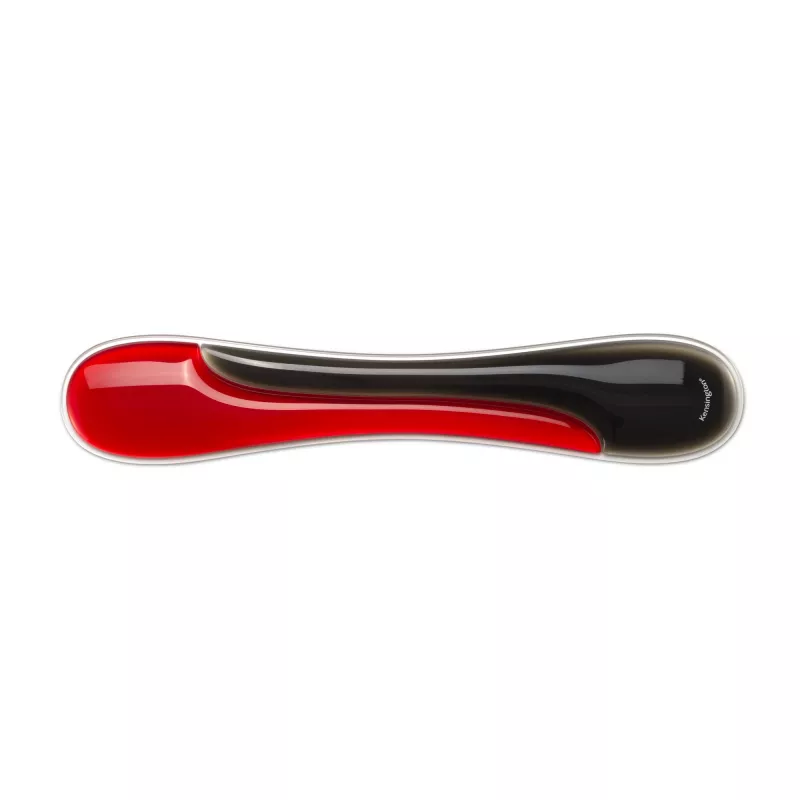 Kensington K62442WW Slim Duo Gel podkładka pod nadgarstki do klawiatury, 490 x 95 x 18 mm, czerwona