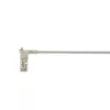 Kensington cienki NanoSaver 2.0 EQ Combination Laptop Lock, 1.8 m, Kensington, Zamek szyfrowy, Stal nierdzewna, Stal cynkowa, Srebrny