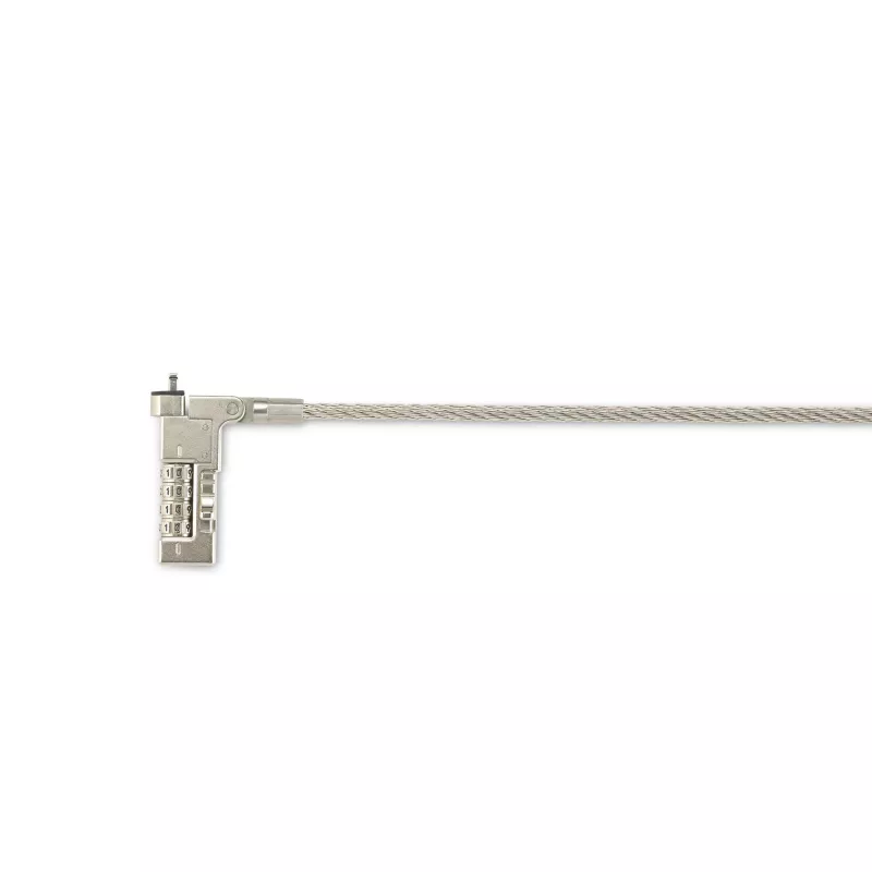 Kensington cienki NanoSaver 2.0 EQ Combination Laptop Lock, 1.8 m, Kensington, Zamek szyfrowy, Stal nierdzewna, Stal cynkowa, Srebrny