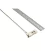 Kensington cienki NanoSaver 2.0 EQ Combination Laptop Lock, 1.8 m, Kensington, Zamek szyfrowy, Stal nierdzewna, Stal cynkowa, Srebrny