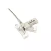 Kensington cienki NanoSaver 2.0 EQ Combination Laptop Lock, 1.8 m, Kensington, Zamek szyfrowy, Stal nierdzewna, Stal cynkowa, Srebrny