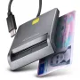 Czytnik kart Axagon CRE-SM3TC USB 2.0 Type-C szary SmartMedia