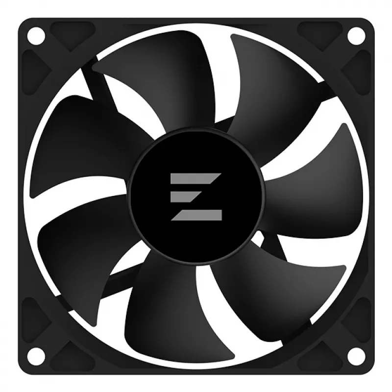 Zalman CNPS4X Czarny V2 układ chłodzenia komputerowego Wentylator procesora 9,2 cm 1 szt.