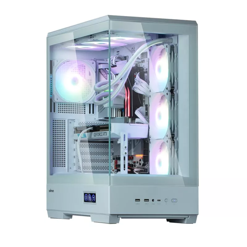 Obudowa PC Zalman P50 DS biały Midi Tower
